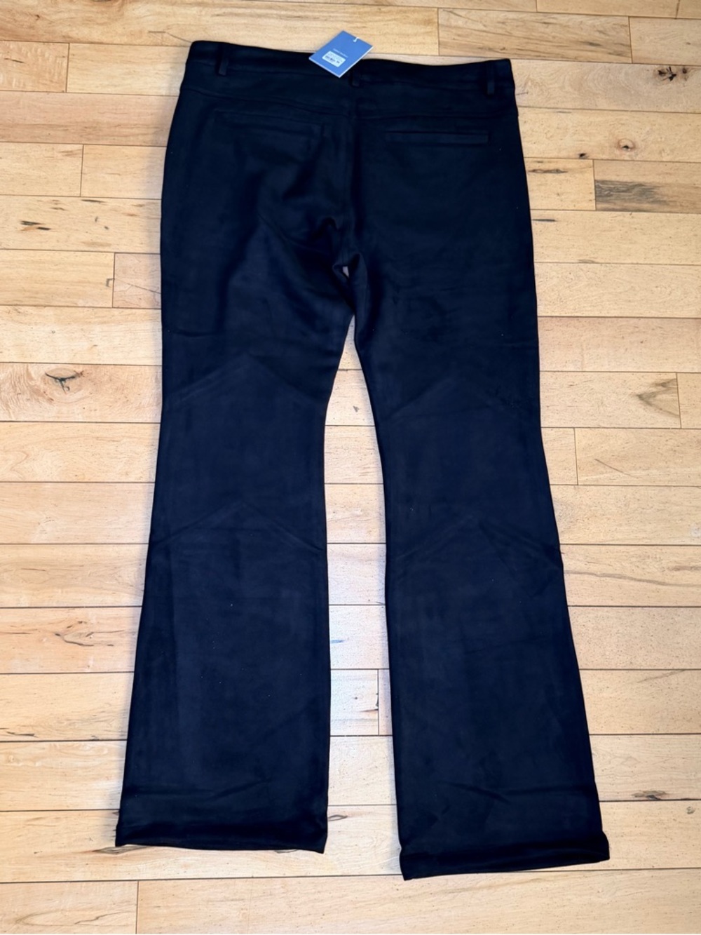 lifted anchors ••MCCALLUM'"SYNTH SUEDE PANT-BLACK Men’s 36